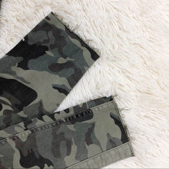 ZARA Z1975 CAMOUFLAGE SKINNY JEANS SIZE 2 - Picture 13 of 15